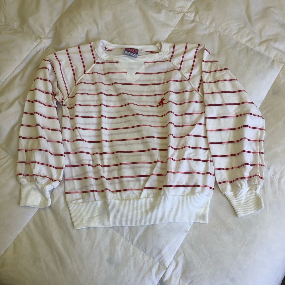 Red and White Striped Shirt